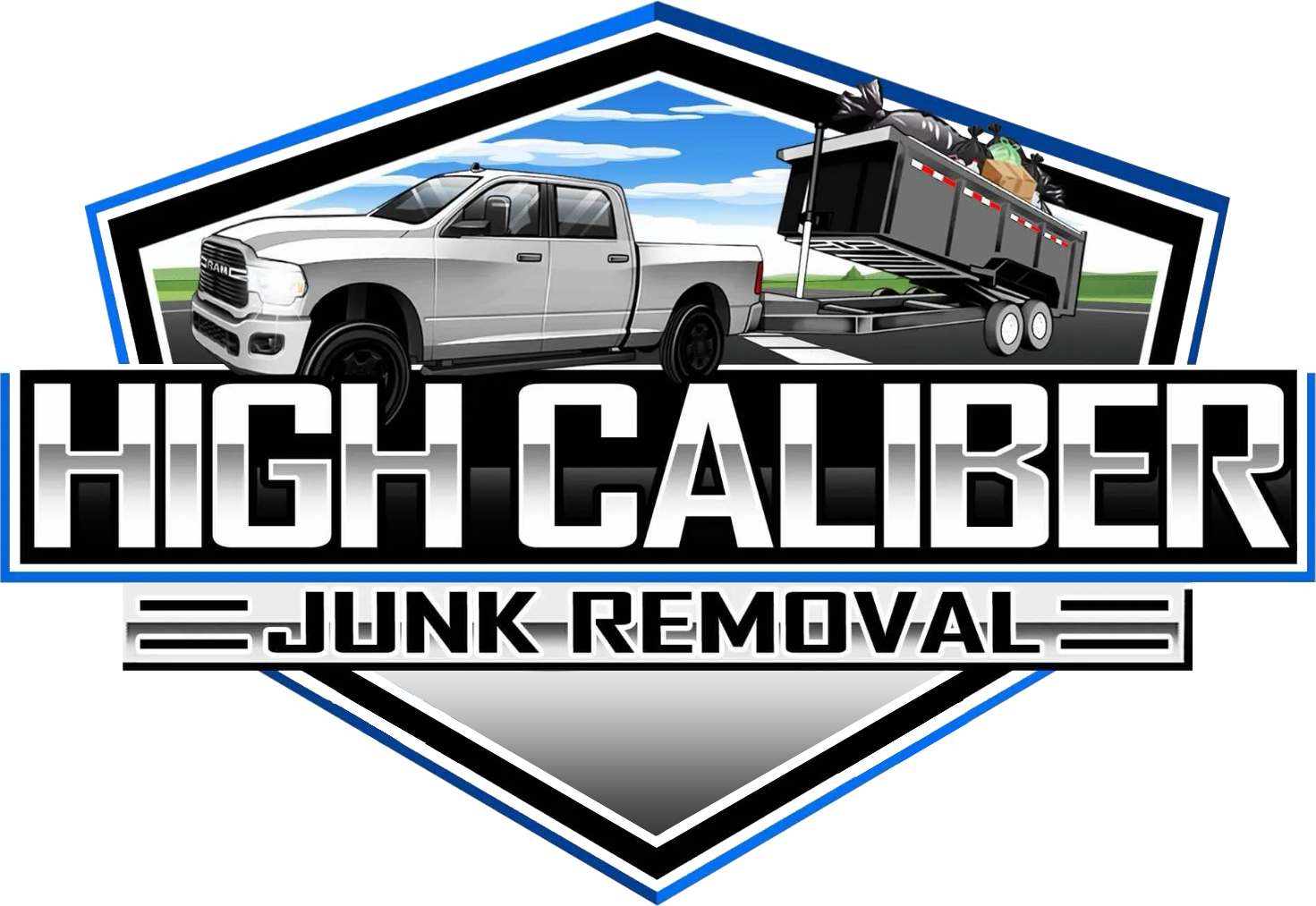 High Caliber Junk Removal logo